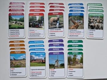 Kwartetspel met illustraties van Drenthe beschikbaar voor biedingen