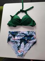 Leuke bikini maat xl maar valt als cupmaat c/kleine d, Nieuw, Groen, Bikini, Ophalen of Verzenden