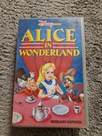 Alice in Wonderland VHS - Nederlands Gesproken, Gebruikt, Tekenfilm, Alle leeftijden, Kinderprogramma's en -films