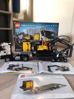 LEGO Technic 42175 Vrachtwagen met Dieplader & Graafmachine, Ophalen, Gebruikt, Complete set, Lego