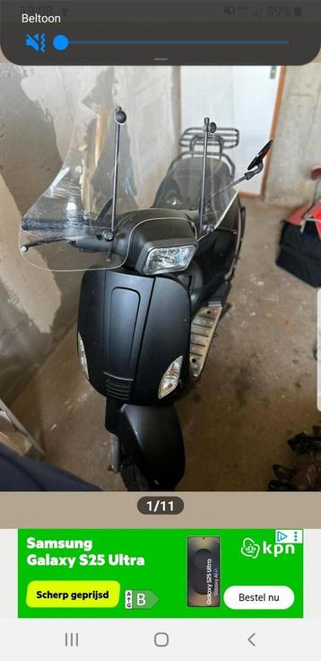 Snorscooter TYM uitvoering RY50QT-16-2 beschikbaar voor biedingen