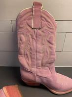 Roze Suède Cowboylaarzen Jammers London Maat 35, Ophalen of Verzenden, Zo goed als nieuw, Roze, Hoge laarzen