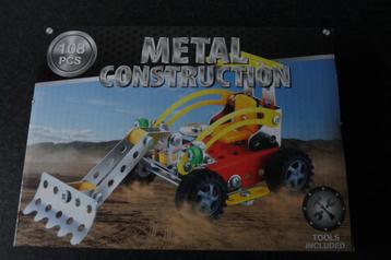 nieuw constructie set metaal 108 delig (1x open geweest)  beschikbaar voor biedingen