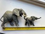 Papo Afrikaanse olifant + olifantenkalf (set) – 2002/2003, Ophalen of Verzenden, Gebruikt, Wild dier, Beeldje of Figuurtje
