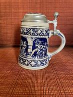 WMF: originele Beierse bierkruik met tinnen deksel, Antiek en Kunst, Antiek | Keramiek en Aardewerk, Verzenden