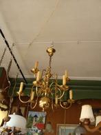 Kroonluchter 9 lichtpunten met ketting en plafond, Ophalen, Overige materialen, Gebruikt, N.v.t.