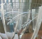 5 kristallen wijnglazen, Ophalen, Zo goed als nieuw, Overige typen