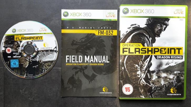 XBOX 360 - Operation Flashpoint Dragon Rising - Spel Game, Spelcomputers en Games, Games | Xbox 360, Zo goed als nieuw, Avontuur en Actie