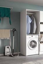Wasmachine Ombouwkast  66 x 196 x 66 cm in wit, Ophalen, Nieuw
