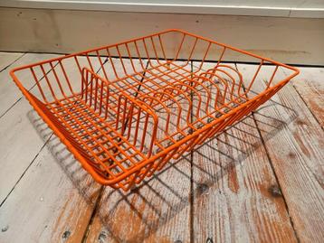 Afdruiprek oranje Vintage Retro  beschikbaar voor biedingen