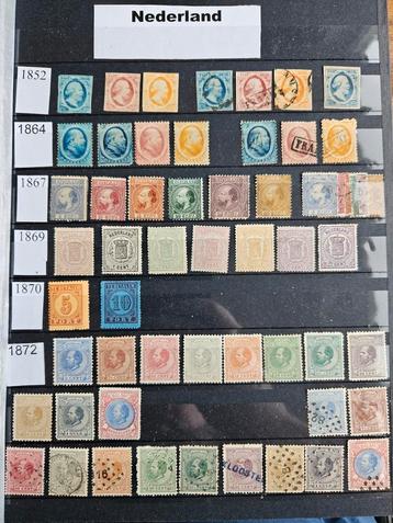 Ver gevorderde verzameling van 1852 t/m 1951 beschikbaar voor biedingen