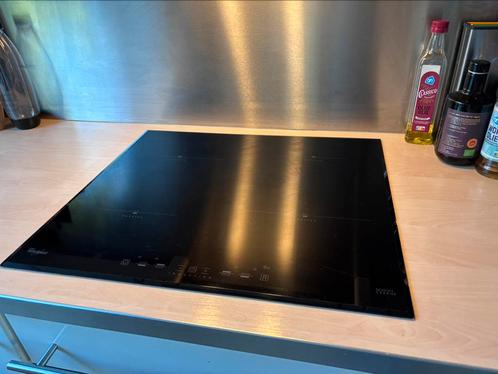 Whirlpool inductie kookplaat, Witgoed en Apparatuur, Kookplaten, Gebruikt, Inbouw, Inductie, 4 kookzones, Ophalen of Verzenden