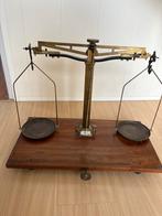 Antieke vintage weegschaal Becker's Sons Rotterdam, Antiek en Kunst, Antiek | Gereedschap en Instrumenten, Ophalen