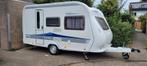 Hobby de luxe 400SF, Caravans en Kamperen, Caravans, Hobby, Particulier, Tot en met 4, Treinzit
