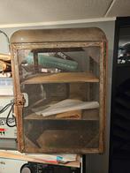 oud antiek frans vliegenkastje, Huis en Inrichting, Kasten | Vitrinekasten, Ophalen, Gebruikt, 50 tot 100 cm, Minder dan 100 cm