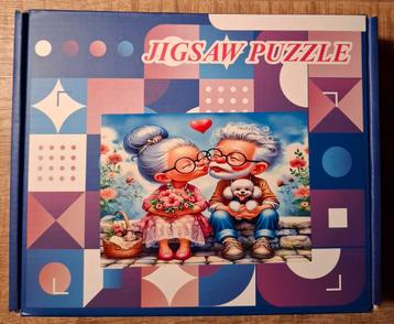 Jigsaw puzzel, "opa en oma" beschikbaar voor biedingen