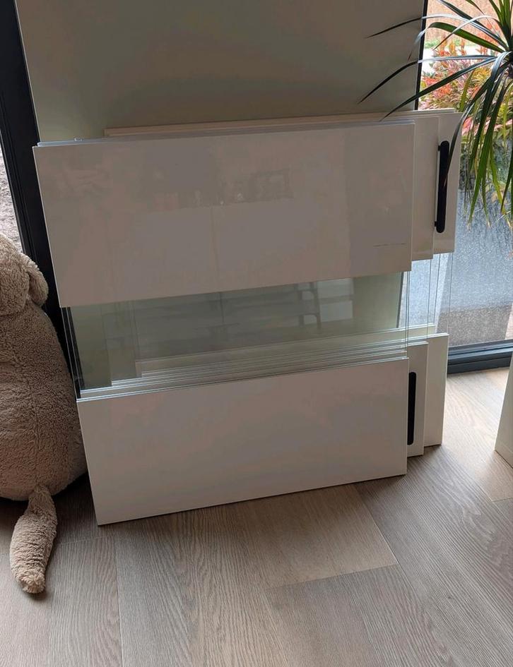 5 IKEA LAPPVIKEN deurtjes (voor BESTÅ kastjes), Huis en Inrichting, Kasten | Overige, Gebruikt, Ophalen of Verzenden