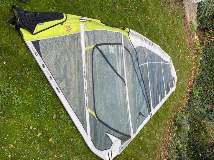 Zeilen, masten, giek- Unifiber-Severne-Maui Sails, Watersport en Boten, Windsurfen, Gebruikt, Complete set, Met draagtas, 5 tot 7 m²