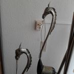 Houten paardjes met ijzer en messing details, Ophalen of Verzenden
