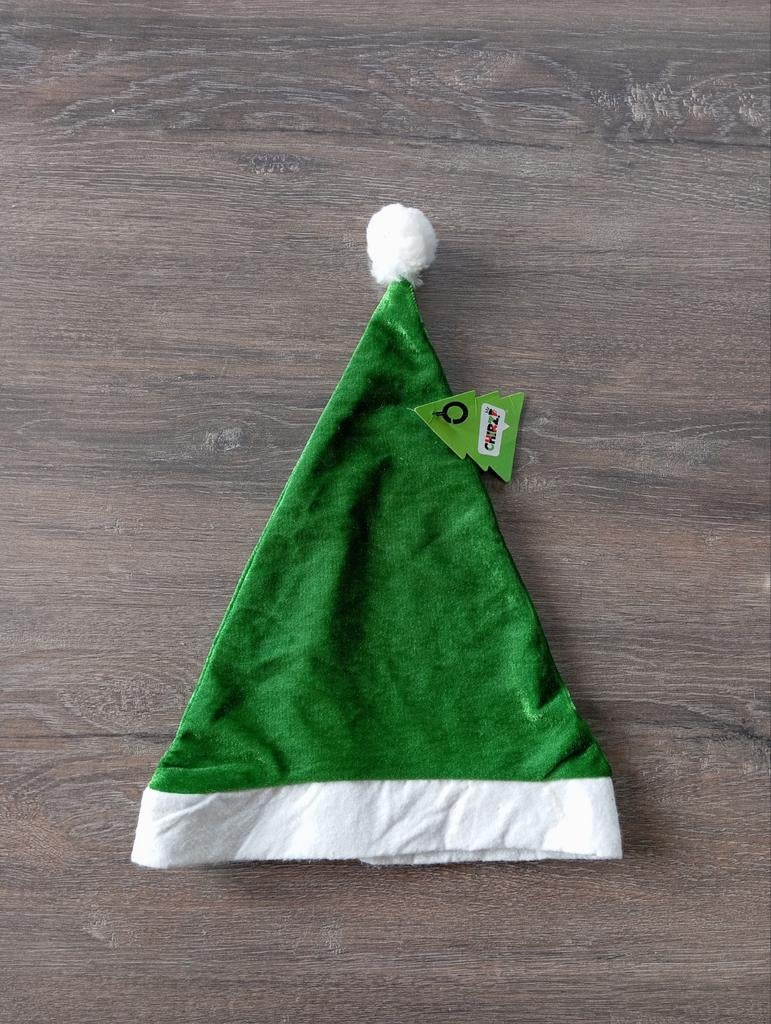 Groene Kerstmuts - Nieuw!, Ophalen of Verzenden, Nieuw