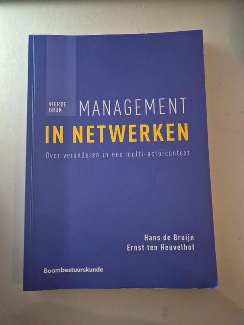 Hans de Bruijn - Management in netwerken, Boeken, Studieboeken en Cursussen, Zo goed als nieuw, HBO, Ophalen of Verzenden