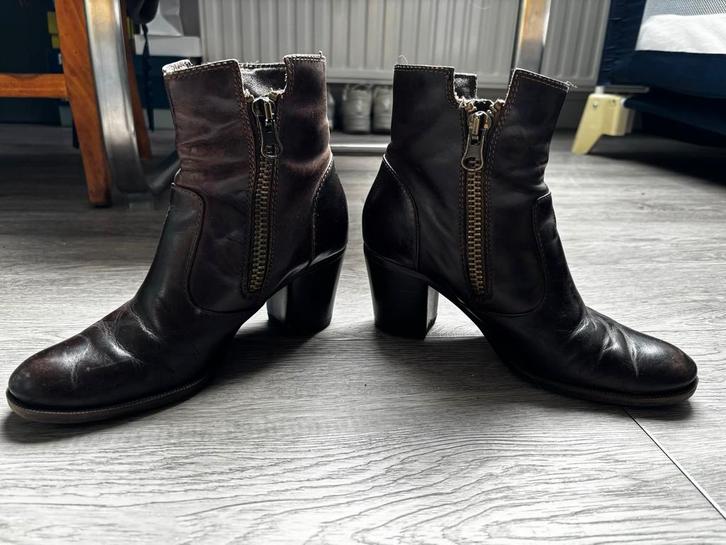 Tamaris Lage demes laarsjes- Maat 38,5, Kleding | Dames, Schoenen, Gedragen, Lage of Enkellaarzen, Bruin, Ophalen of Verzenden