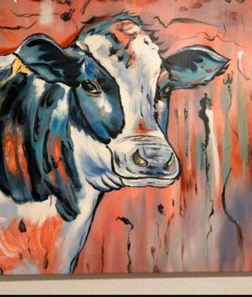 Canvas schilderij beschikbaar voor biedingen