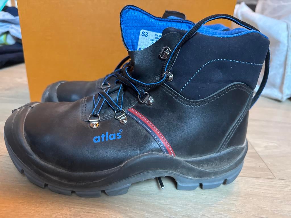 Atlas werkschoenen dames maat 39/40 S3, Tuin en Terras, Werkkleding, Ophalen of Verzenden, Gebruikt, Dames, Schoenen