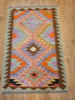 Handgeweven oosterse wollen kelim 124x81, Info@SlatsAntiek.nl, 100 tot 150 cm, Herenstraat e1, Vof Slats Antiek