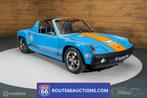 Porsche 914 cabriolet | Route 66 Auctions, Auto's, Oldtimers, Lederen bekleding, Overige carrosserieën, Blauw, Leder