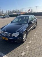 Mercedes-Benz C-Klasse 2.0 C200 Kompr Sedan AUT 2001 Blauw, Auto's, Automaat, Achterwielaandrijving, 74 €/maand, 4 cilinders
