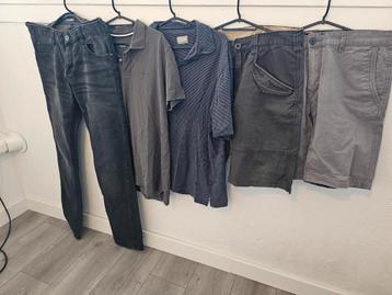 Mannen kleding pakket - broek, polo's, shorts beschikbaar voor biedingen