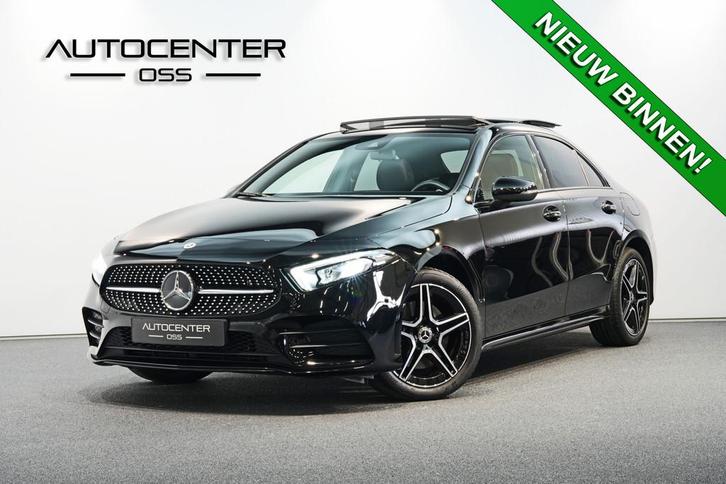Mercedes-Benz A-Klasse 250 e Limousine AMG  PANO  NIGH, Auto's, Mercedes-Benz, Bedrijf, Te koop, A-Klasse, 360° camera, ABS, Achteruitrijcamera