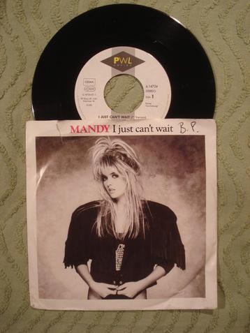 Mandy 7" Vinyl Single: ‘I just can’t wait’ (Duitsland) beschikbaar voor biedingen