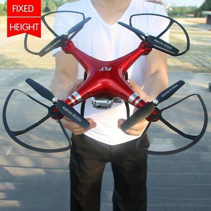 Grote RC CAMERA DRONE WIFI FPV APP QUADCOPTER RTF 44x44x12cm, Hobby en Vrije tijd, Modelbouw | Radiografisch | Helikopters en Quadcopters