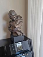 Brons Beeld - Moeder en kind, 38 cm, Antiek en Kunst, Ophalen of Verzenden
