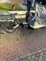 Gazelle Makki bakfiets met regenhuif, Fietsen en Brommers, Ophalen, Gebruikt, Huif, 2 kinderen