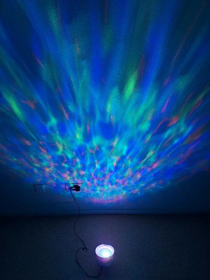 Oceanwave projector, Kinderen en Baby's, Kinderkamer | Inrichting en Decoratie, Zo goed als nieuw, Lamp, Ophalen of Verzenden