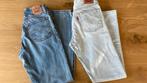 2x Levi’s jeans type 501 blauw wijdte 26 lengte 30, Ophalen of Verzenden, Zo goed als nieuw, Blauw, W27 (confectie 34) of kleiner