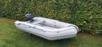 Quicksilver 300 airdeck met yamaha 4pk, wielen en bankje., Watersport en Boten, Ophalen, Zo goed als nieuw, Benzine, Minder dan 70 pk
