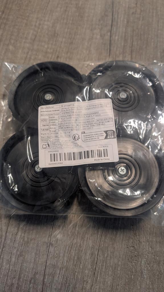 Anti-Trillingsvoetjes Wasmachine/Droger - 4 Stuks, Witgoed en Apparatuur, Onderdelen en Toebehoren, Nieuw, Ophalen of Verzenden