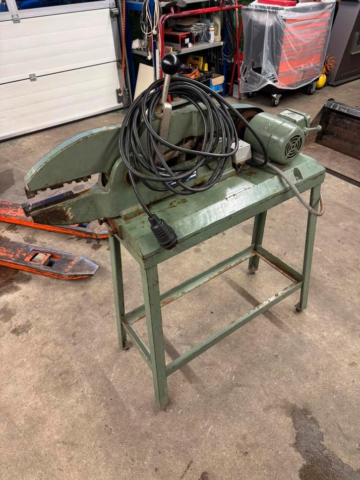 A.J. TEN HOVEN knabbelschaar, Doe-het-zelf en Verbouw, Gereedschap | Overige machines, Gebruikt, Ophalen