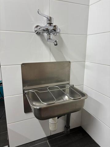 Grohe Grohtherm Ergomix medische kraan incl. RVS spoelbak beschikbaar voor biedingen