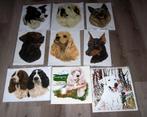 9 x 10 (totaal 90) grote strijkapplicaties van hondenrassen., Hobby en Vrije tijd, Nieuw, Ophalen of Verzenden, Overige applicaties