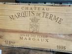 Chateau Marquis de Terme 1995 Wijnkist 12 flessen, Ophalen of Verzenden