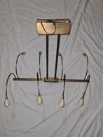 8 arms lamp voor eethoek, Ophalen, Gebruikt, Glas