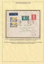Poststuk Nederland 7 november 1949. Zie afbeelding., Ophalen of Verzenden, Envelop
