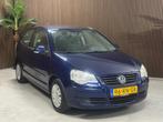 Volkswagen Polo 1.4-16V Optive, Auto's, Stof, 4 cilinders, Blauw, Origineel Nederlands