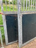 stalwand zijwand voorwand Stalwand met deur  tralieraam, N V T, N V T, N V T, Stalling