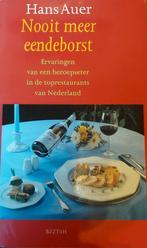Hans Auer - Nooit meer eendeborst, Paperback, Ophalen of Verzenden, Eén auteur, Hans Auer, Zo goed als nieuw